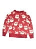 Holiday Time Print Red Pullover Sweater Size 8 - photo 1