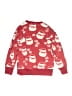 Holiday Time Print Red Pullover Sweater Size 8 - photo 2