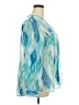 Simply Emma 100% Polyester Teal Cardigan Size 2X - photo 4