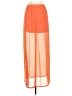Guess 100% Polyester Orange Casual Skirt Size XS - photo 1