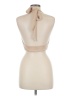 Beginning Boutique Tan Sleeveless Top Size 6 - photo 2