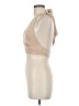 Beginning Boutique Tan Sleeveless Top Size 6 - photo 5