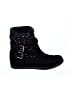Guess Jeans Black Ankle Boots Size 7 - photo 1