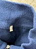Unbranded 100% Cotton Blue Pullover Sweater Size L - photo 7