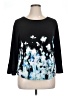 Elle Black 3/4 Sleeve T-Shirt Size XL - photo 1