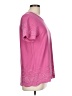 Peyton Primrose Pink Short Sleeve Top Size L - photo 4