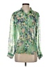 I. Madeline 100% Polyester Green Long Sleeve Blouse Size XS - photo 1