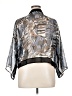 Assorted Brands 100% Rayon Silver Black Kimono Size XL - photo 2