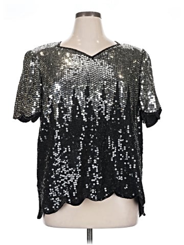 Anthony Marc Hankins Short Sleeve Blouse (view 1)
