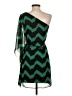 Francesca's Chevron-herringbone Green Cocktail Dress Size S - photo 2
