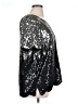 Anthony Marc Hankins 100% Polyester Silver Short Sleeve Blouse Size 1X - photo 4