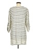 Max Edition Stripes Gray Casual Dress Size M - photo 2