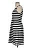 Elle Stripes Black Casual Dress Size 4 - photo 5