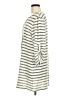 Max Edition Stripes Gray Casual Dress Size M - photo 5