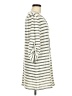 Max Edition Stripes Gray Casual Dress Size M - photo 4