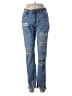 Unbranded Hearts Blue Jeans Size M - photo 1