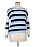 Love Ellie Stripes Blue Pullover Sweater Size XL - photo 1