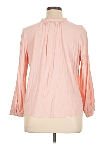 Style&Co 3/4 Sleeve Button-Down Shirt (view 2)