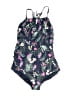Gap Floral Blue One Piece Swimsuit Size M (estimated) - photo 1