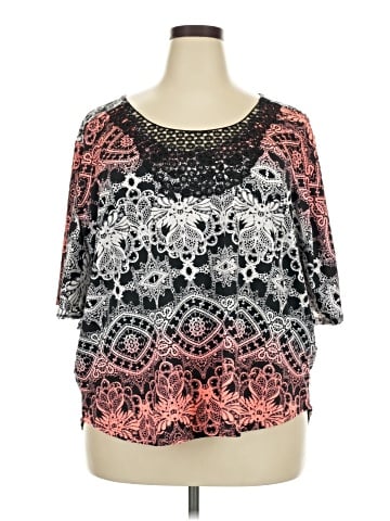Lavish 3/4 Sleeve Top (view 1)