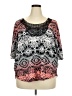 Lavish Pink 3/4 Sleeve Top Size 2X - photo 1