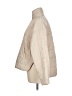 Fashion 100% Nylon Solid Ivory Jacket Size L (estimated) - photo 5