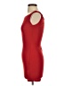 Shein Solid Red Cocktail Dress Size XS (estimated) - photo 5