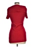 T/o Sweaters 100% Acrylic Red Short Sleeve Top Size M - photo 2