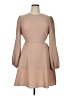 Shein Solid Tan Casual Dress Size XL - photo 1