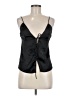 Zara 100% Polyester Black Sleeveless Blouse Size M - photo 1