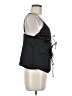 Zara 100% Polyester Black Sleeveless Blouse Size M - photo 4