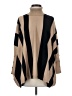 JM Collection Stripes Tan Poncho Size S (petite) - photo 1