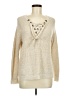 It's Our Time 100% Acrylic Tan Pullover Sweater Size M - photo 1