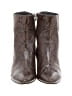 Vince. 100% Leather Brown Ankle Boots Size 8 1/2 - photo 2