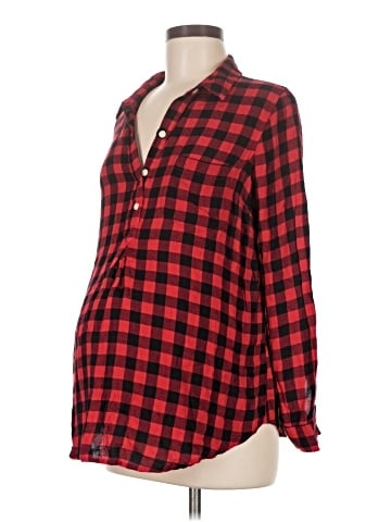 Old Navy - Maternity Long Sleeve Blouse (view 1)