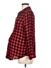 Old Navy - Maternity 100% Rayon Checkered-gingham Red Long Sleeve Blouse Size M - photo 5