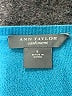 Ann Taylor 100% Cashmere Teal Cashmere Pullover Sweater Size S - photo 7