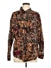 Chico's Paisley Brown Long Sleeve Button-Down Shirt Size M (estimated) - photo 1