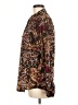 Chico's Paisley Brown Long Sleeve Button-Down Shirt Size M (estimated) - photo 5
