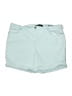 Bandolino Solid Teal Shorts Size 16 - photo 1