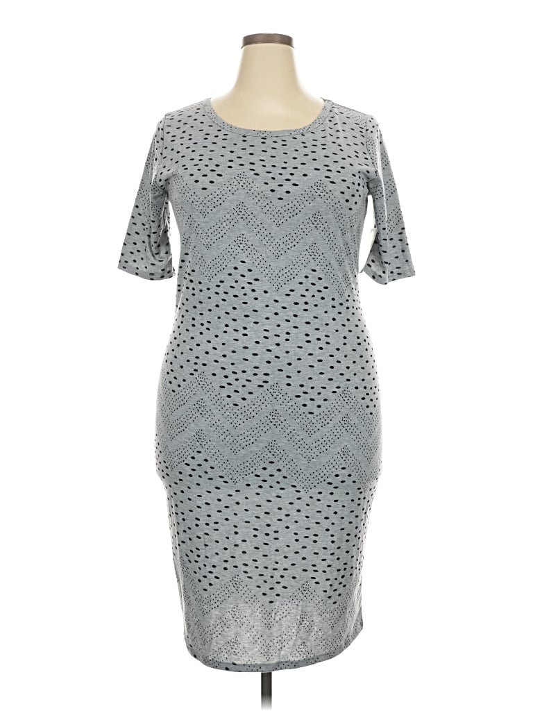 Lularoe Cocktail Dress In Gray