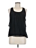 Ella Moss 100% Silk Black Sleeveless Silk Top Size M - photo 1