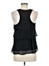 Ella Moss 100% Silk Black Sleeveless Silk Top Size M - photo 2