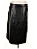 Gap 100% Polyester Black Faux Leather Skirt Size XL - photo 1