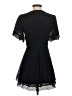 Finders 100% Polyester Chevron-herringbone Black Cocktail Dress Size S - photo 2