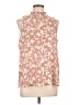 Rielle Tan Sleeveless Blouse Size L - photo 1