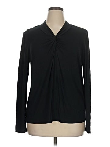 Calligraphie Long Sleeve Top (view 1)