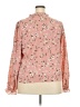 Unbranded Floral Pink Long Sleeve Blouse Size XXL - photo 2