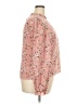 Unbranded Floral Pink Long Sleeve Blouse Size XXL - photo 4