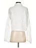 PrettyLittleThing 100% Cotton White Long Sleeve Blouse Size 4 - photo 2